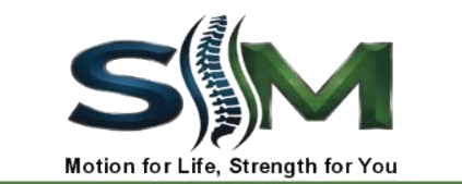 SM Spine Motion Physiotherapy & Chiropractor Clinic Logo
